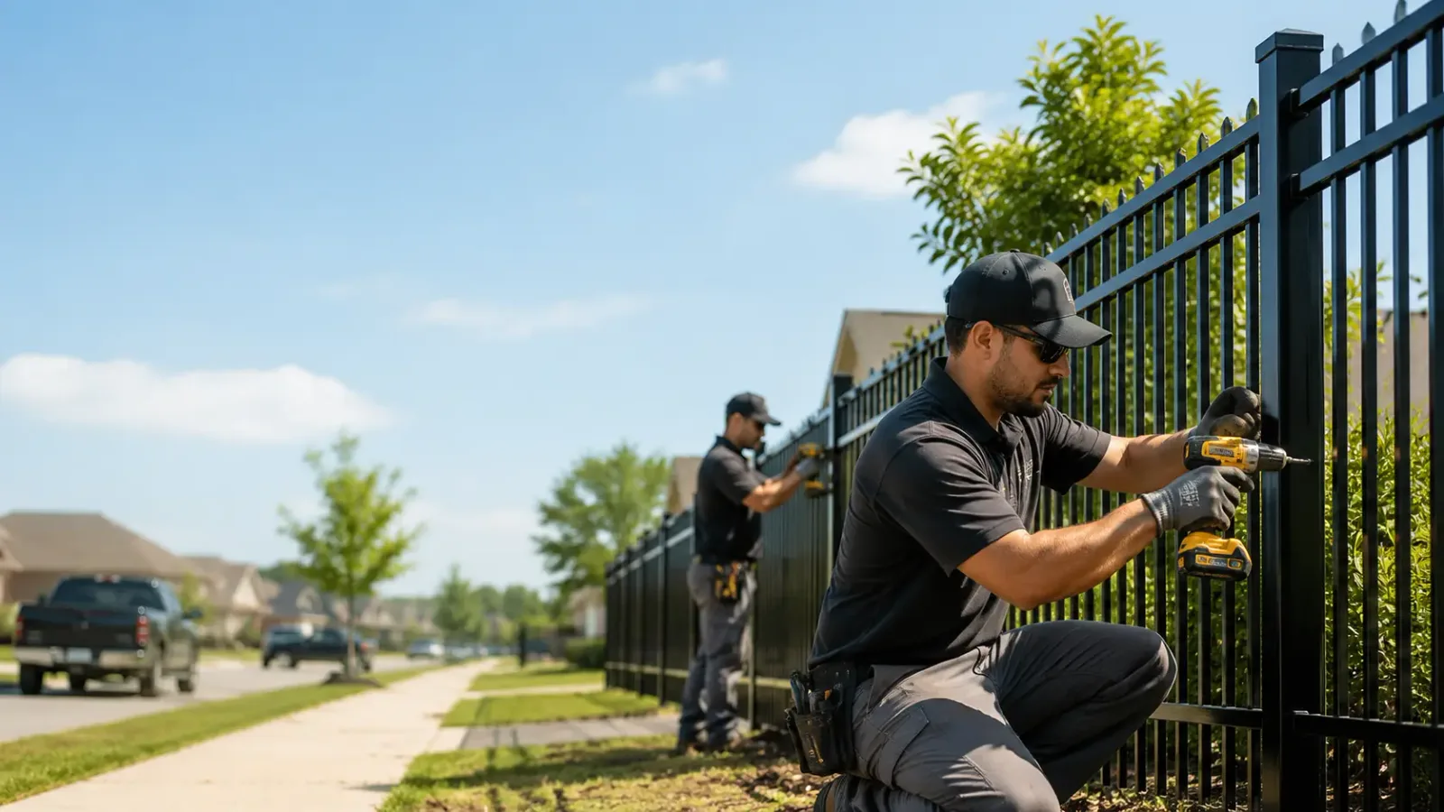 Metal Fence Installation in Mansfield, WA